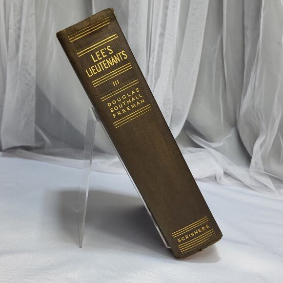 Lee's Lieutenants: A Study in command Vol 3: Gettysburg to Appomattox 1945 w Map - Picture 2 of 16